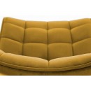 Стул HALMAR K332 горчичный/черный